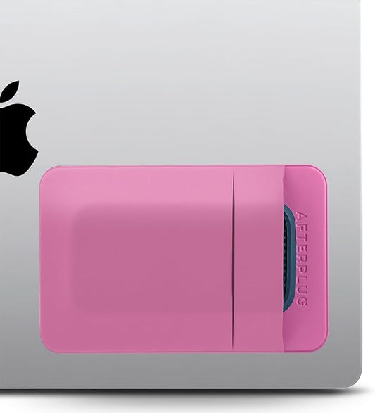 2-Pocket Adhesive Hard Drive Holder for Laptop, Stick-On Pocket Pouch for External Portable SSD, HDD, Slim Mouse and Cables (Small - Fits SSD)