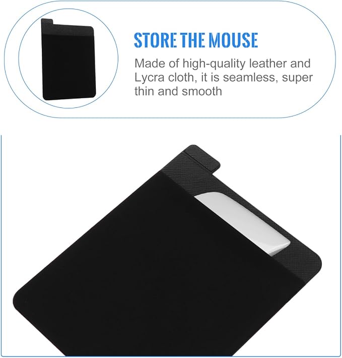 Totority Laptop Organizer Bag with Elastic Adhesive Pocket for External Hard Drive Mouse Cables and Tablet Accessories Storage