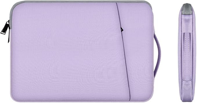 Portable Monitor Case 15.6 Inch, Carrying Computer Bag Compatible with KYY Lepow GTEK ViewSonic ZSCMALLS AOC 15.6 Inch Portable Display Monitors, Purple
