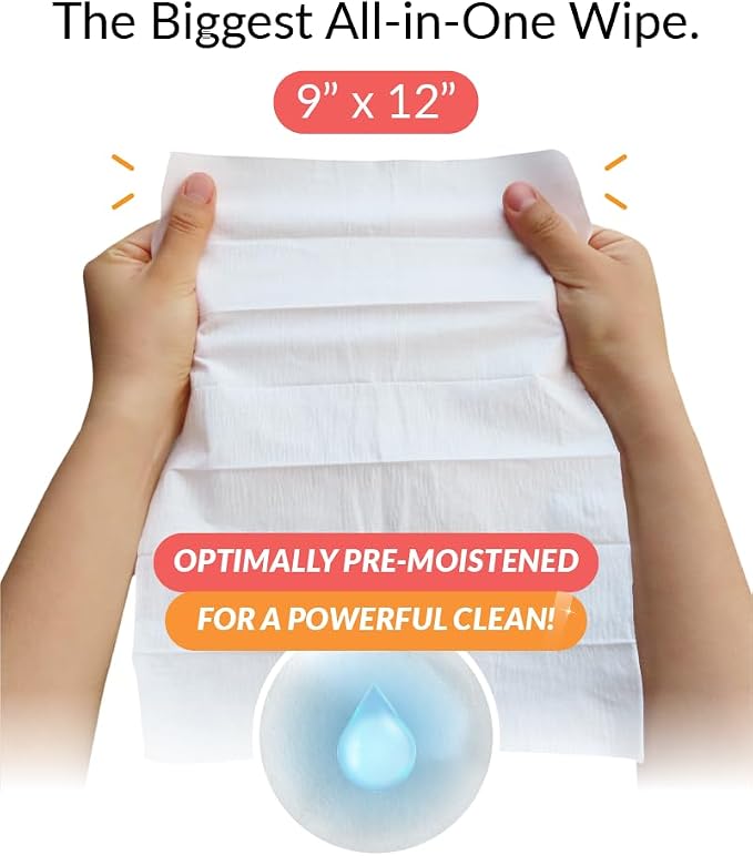 iCloth 70% Isopropyl Alcohol XL Screen and Electronics Wipes, Lint-Free, Streak-Free, Fast-Drying, Removes Dust and Fingerprints, 192 Wipes