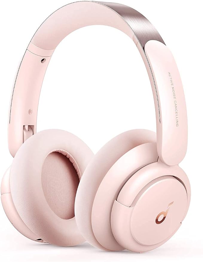 Soundcore by Anker Life Q30 Hybrid Active Noise Cancelling Headphones with Multiple Modes, Hi-Res Sound, Custom EQ via App, 40H Playtime, Bluetooth Headphones, Connect to 2 Devices (Renewed)