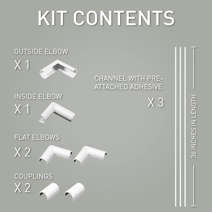 CORD&CABLE ORGANIZER KIT