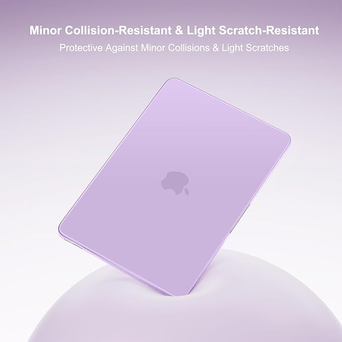 MOSISO Compatible with MacBook Neo Case 13 inch 2026 Release Model A3404 with A18 Pro Chip, 4 in 1 Kit Precision Fit Crack & Scratch Resistant Protective Hard Shell Case Cover, Purple
