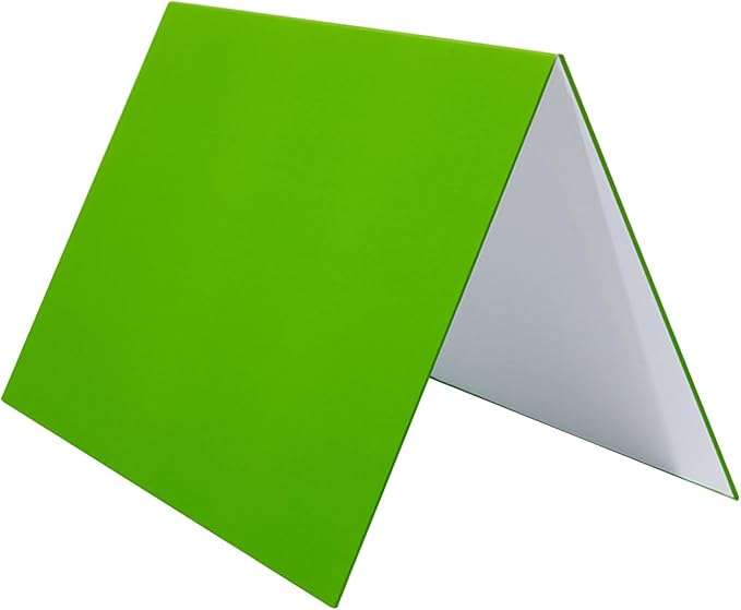Portable TriFold Chromas Board Size for Green Screen and White Background Applications Portable Backdrops