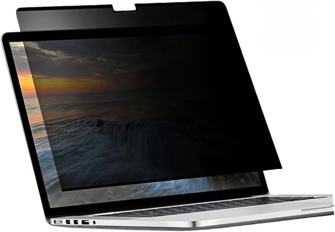 Easy On/Off Magnetic 360° Privacy Screen Filter Compatible with Macbook Neo 13 inch(A3404), Anti Glare Laptop Privacy Screen Shield- UV block
