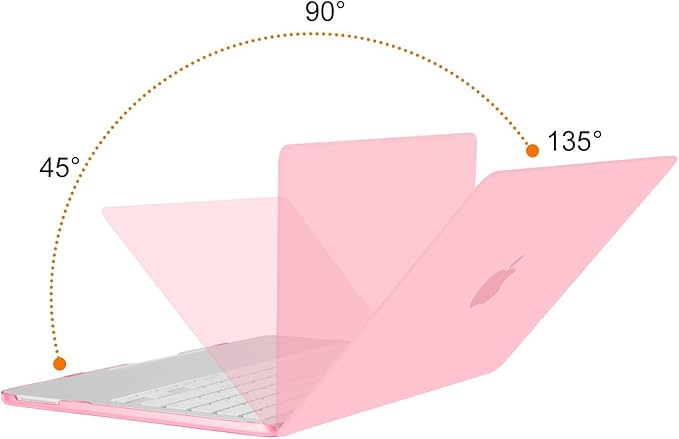 MOSISO Compatible with MacBook Neo Case 13 inch 2026 Release Model A3404 with A18 Pro Chip, 4 in 1 Kit Precision Fit Crack & Scratch Resistant Protective Hard Shell Case Cover, Pink
