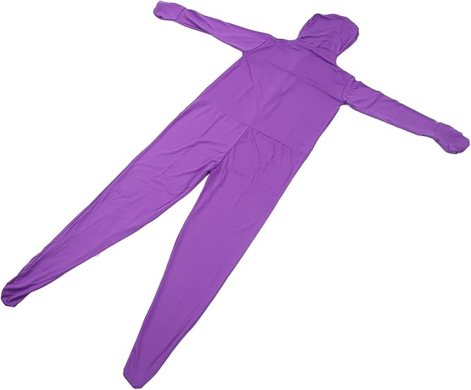 Screen Bodysuit, Chromakey Suit for Photography, Full Body Green Screen Suit with Elastic Polyvinyl Chloride, Lightweight Washable Suit for Video Special Effects, Live Broadcast (160cm)