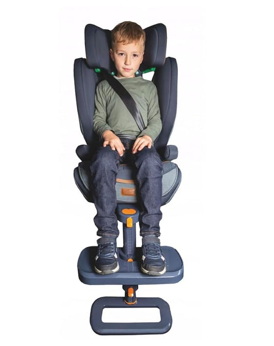 Kneeguard Kids Car Foot Rest for Children and Babies. Footrest is Compatible with Toddler Booster Seats for Easy, Safe Great Travel Accessory (Latest Version)
