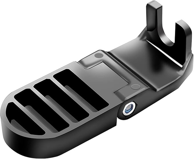 TOBWOLF 2PCS Bike Rear Pedals, Aluminium Bicycle Foot Peg, Non-Slip Ebike Foot Pegs for Passenger, Folding Rear Bicycle Footrest Pedals for E-Bike, Mountain Bike, Folding Bicycle