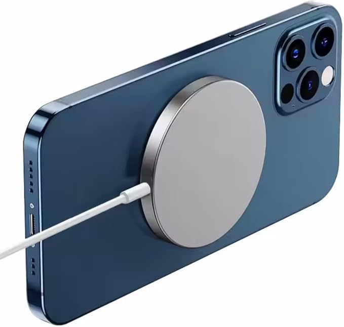 Magnetic Wireless Charger,15W Fast Wireless Charging Pad with USB-C 20W PD Adapter, Compatible with MagSafe Charger for iPhone 15/15 Plus/14/14 Pro/14 Plus/13/13Pro max/12/12Pro max