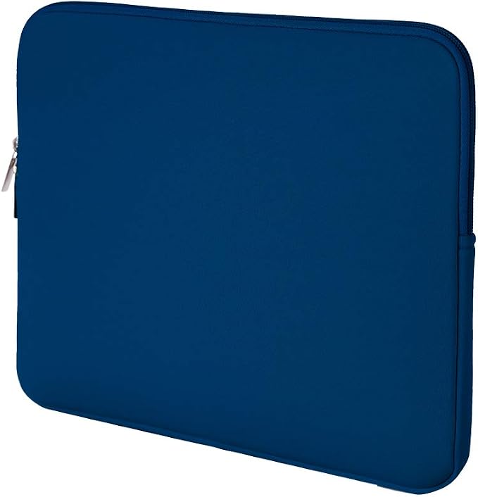 RAINYEAR 11-11.6 Inch Laptop Sleeve Protective Case Soft Cover with Accessories Pouch, Compatible with MacBook Neo A18 11.6" MacBook Air for 11" Notebook Tablet Chromebook (Navy Blue)