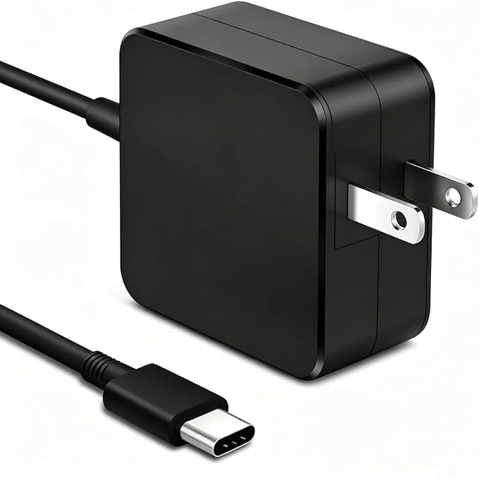 USB-C Charger for Jackery Explorer 240D JE-240B JE240B Portable Power Station Power Bank 80000mAh 20Ah 12.8V 256Wh Battery 14.4V Replacement Power Supply Adapter Cable Cord