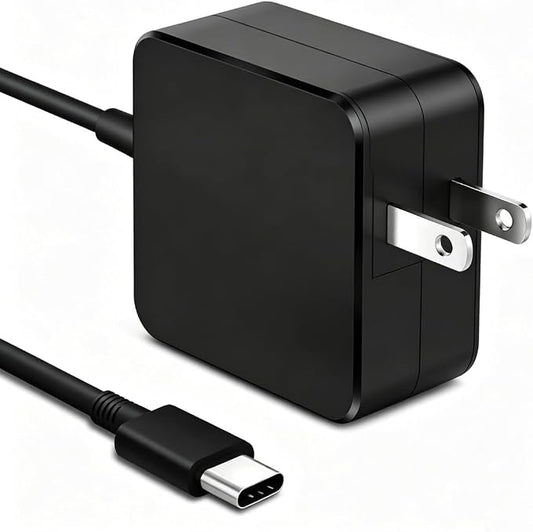 USB-C Charger for Jackery Explorer 240D JE-240B JE240B Portable Power Station Power Bank 80000mAh 20Ah 12.8V 256Wh Battery 14.4V Replacement Power Supply Adapter Cable Cord