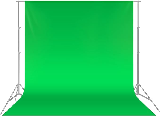 NEEWER 10 x 12FT / 3 x 3.6M PRO Photo Studio Premium Polyester Collapsible Backdrop Background for Photography, Video and Television (Backdrop ONLY) - Green