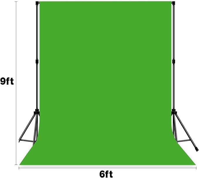Photo Backdrop Green Background Professional 6x9ft Seamless Design to Eliminate Wrinkles Digital Accessories Photography Scene Background Children's Birthday Party