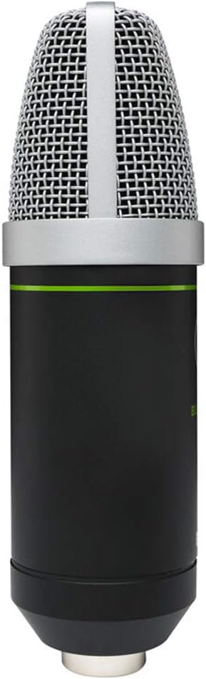 Mackie EM-Series, Large Diaphragm USB Condenser Microphone with Headphone Output and Mute (EM-91CU+), Black