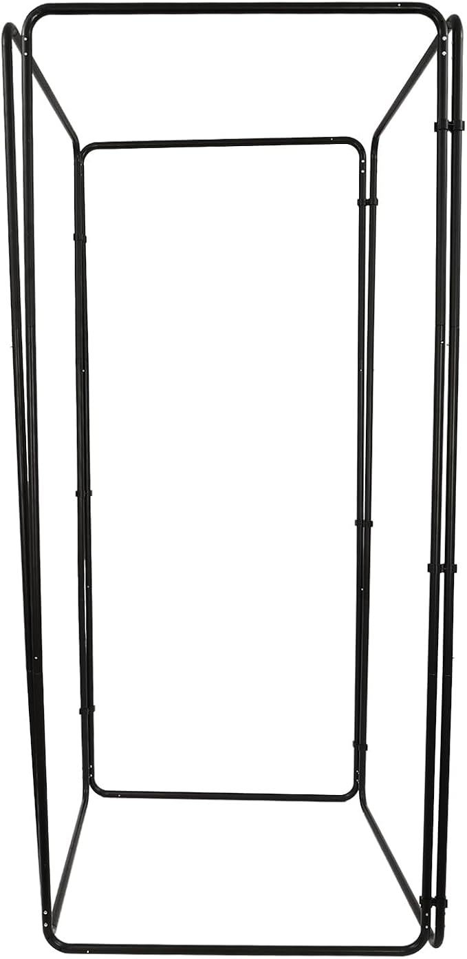 13.12 x 7.87ft Photography Backdrop Stand,Large Collapsible Screen Backdrop with Stand,Portable Photo Background Support System (Black, White)