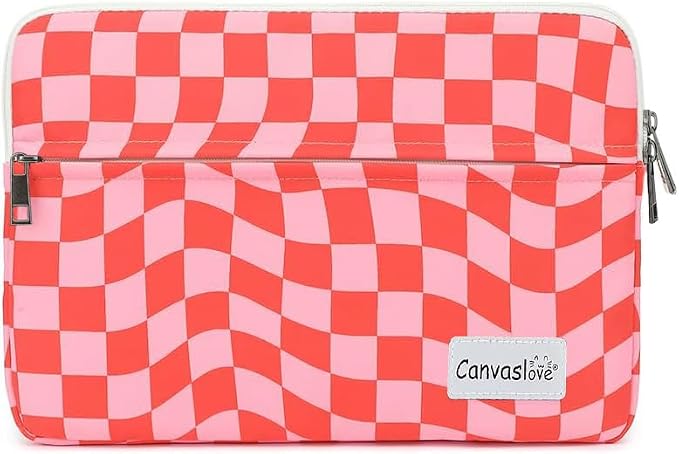 Laptop Sleeve Case Bag with Pocket for MacBook Pro 14 inch and 14 inch-14.4 inch HP, Lenovo, Dell, ASUS, Acer Notebook Computer (Checkered)