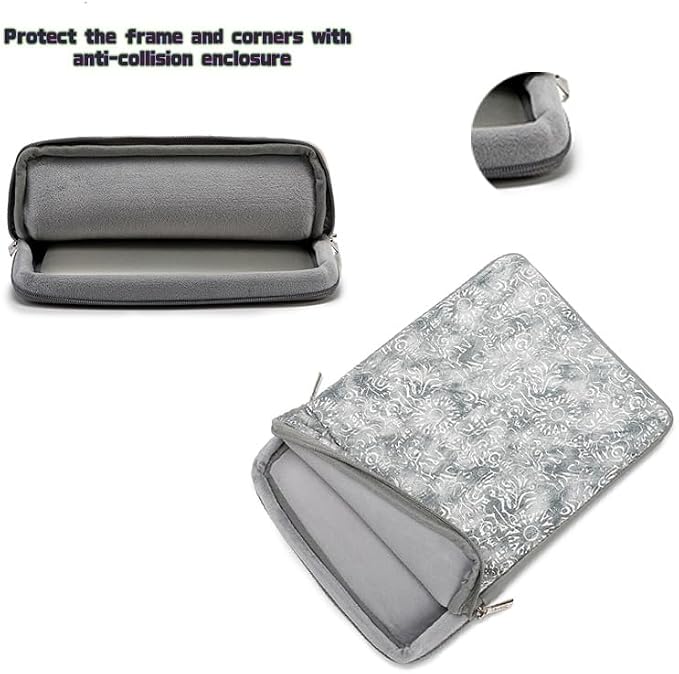 Kinmac 360° Protective Vertical Laptop Sleeve Case Cover Bag (Totem, 12.5 inch-13.3 inch)