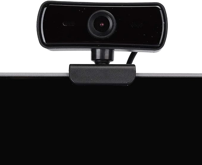Zopsc 360 Degree Rotation Webcam, 4K USB Camera with Built-in Microphone, Computer Accessory for PC Live Broadcast, Video Conferencing, Online Class, and Gaming