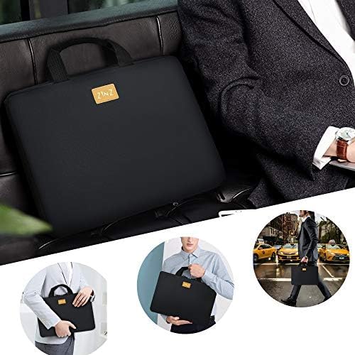 ZINZ Expandable Laptop Case 15.6 Inch Sleeve, Protective Carrying Case Compatible with MacBook Neo 16", MacBook Pro 16"/15.4", Dell XPS 16" and Most 15" 15.6" 16" Notebook，DB01K02