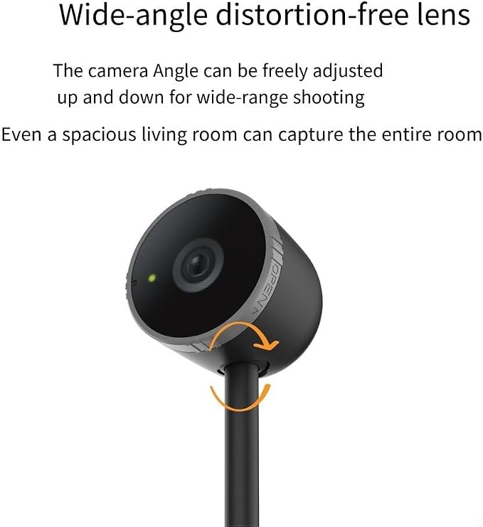 Video Game Camera Fit for Nintendo for Switch 2 Accessory, Adjustable Angle Camera for AR Games Video Conferencing Streaming, 1920X1080P Resolution 60FPS Frame Rate, USB C Webcam