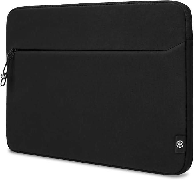 Sanctum 360° Protective Laptop Sleeve Case 14-Inch, Compatible with MacBook Pro, Lenovo, Dell, ASUS, Slim Laptop Bag with Accessory Pocket for Office Business Commute