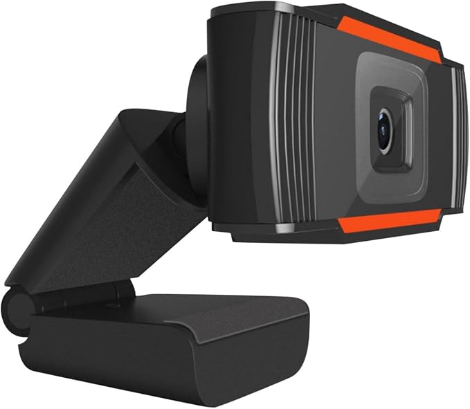 Streaming Camera 480P HD Webcam with Mic,110° Wide Angle, for Video Calling Recording Conferencing, USB Pc Camera Webcam for Pc Gaming Computer Web Cameras for Desktop Computer Accessories