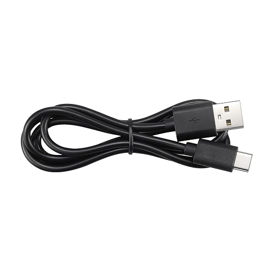 Smays USB to USB C Cable 3ft 5-Pack, Type C Phone Charger Cord Bulk, Black