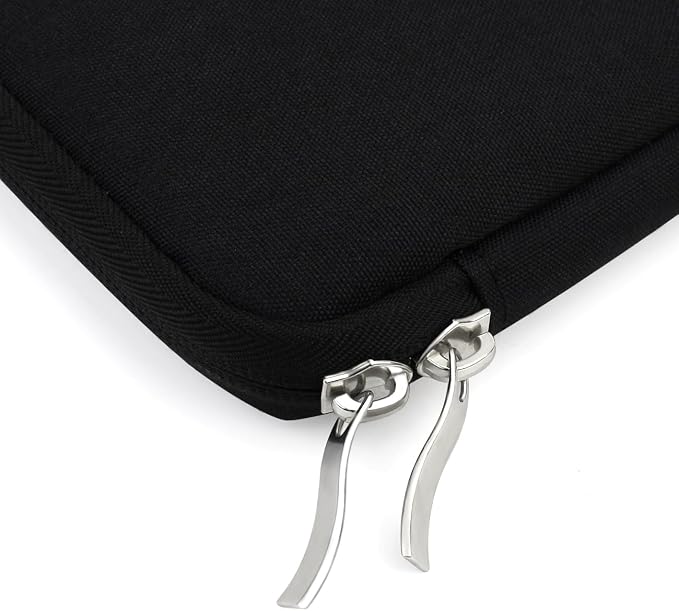 Laptop Sleeve Case for MacBook Neo 13'' with A18 Pro Chip Released in 2026 (Model:A3404) Protective with Handle Travelling Carrying Canvas Bag Accessories for Students Home Office (Black)
