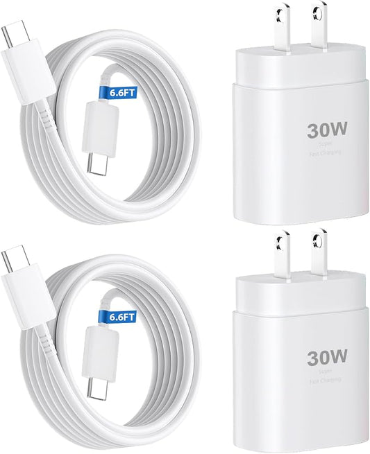 Phone 17 16 15 Charger Fast Charging,30W USB C Phone 17 16 15 Pro Max Charger Block &6.6FT Long Type C Cable Cord for i.Phone 17/17 Air/17 Pro/17 Pro Max/16/16Plus/16 Pro/16 ProMax/15/15Pro Max,Blue
