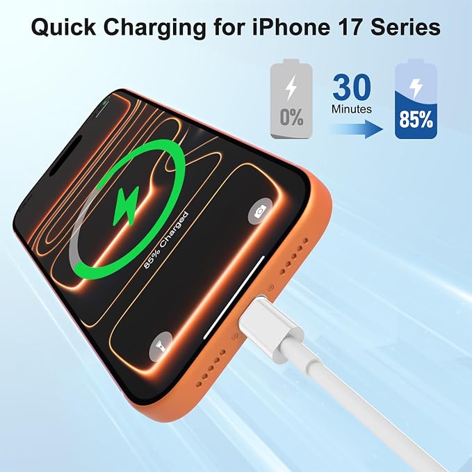240W USB C to C Fast Charger Cable 10ft, Long Type C to USB C Charging Cord Wire for MacBook Pro/MacBook Air/iPad Pro/Air/Apple iPhone 17 16 15 Pro Max/Samsung Galaxy S25 S24 S23 Ultra/Plus/Laptops