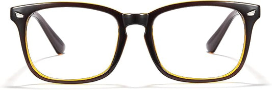 Cyxus Blue Light Glasses Men Women Reduce Eye Strain UV Blocking for Office Work Computer Screen 8082