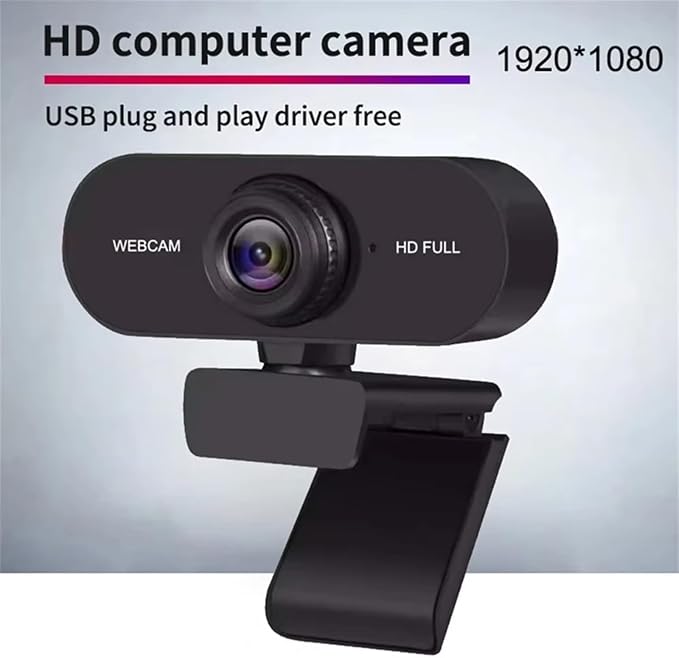 2K 1080P 720P 480P Webcam with Builts in Noise Reduction Microphones and Auto Focused for Video Conferencing and Streaming