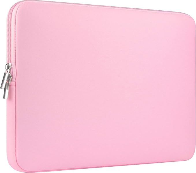 CCPK Laptop Sleeve Case for MacBook Pro 14 inch Mac Air 13 inch M4 M3 M2 M1 Compatible with Hp Lenovo Dell ASUS Computer Laptop Sleeve Bag Protective Carrying Case Cover 13-14 inch Accessories, Pink