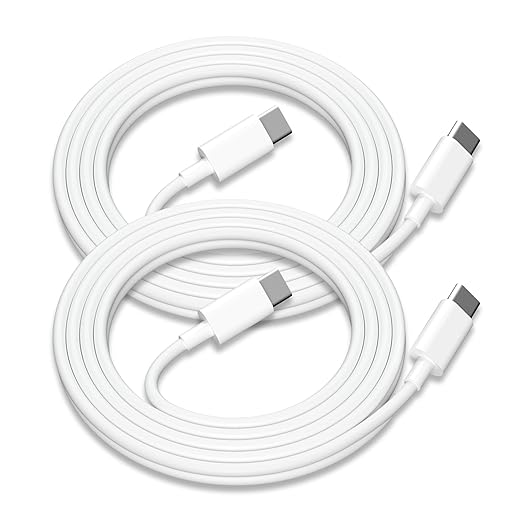 2Pack for Apple USB C to USB C Charging Cable 3FT 240W 5A/48V,Type C to Type C Fast Charger Cord,for iPhone 17/Air/16E/15/Pro/Plus/Pro Max,for MacBook Pro/Air,for iPad Pro12.9/11in,Air 4/5,Mini 6/7