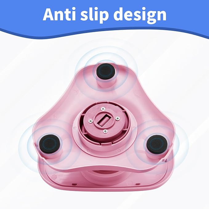 Foot Rest Under Desk ，Ergonomic Foot Stool Under Office Desk - Rocking for Fidgeters，Effectively Relaxes The Leg Muscles，Detachable and Easy to Assemble，2 Pieces Pink
