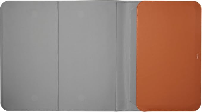 Orbitkey Hybrid Laptop Sleeve | Portable Desk Mat and Laptop Sleeve (Terracotta, 16")