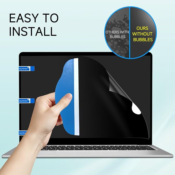 360°Privacy Screen for Microsoft Surface Laptop 7 13.8 inch (Model:2036 2107), Surface Laptop Privacy Film Filter All Round Anti Peeping Blue light Glare Screen Protector