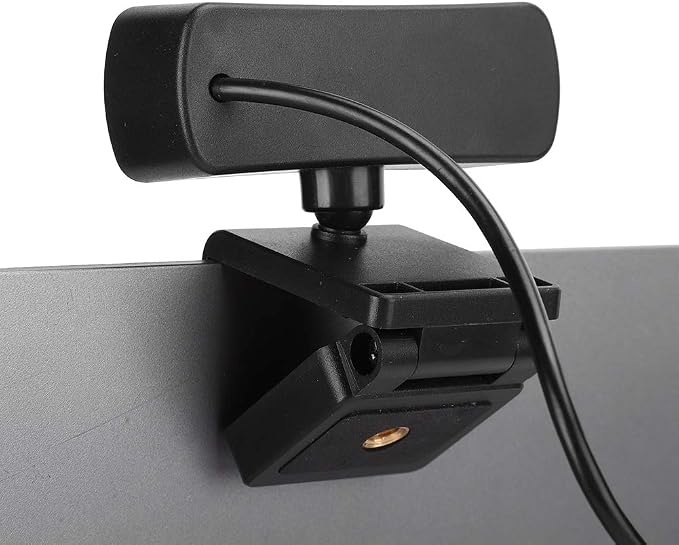 Camera,Webcam USB Camera Builtin Microphone Computer Accessory Auto Focusing 4K 2560 x 1440 Resolution HD Lens for Live Broadcast Video Conference(Black)