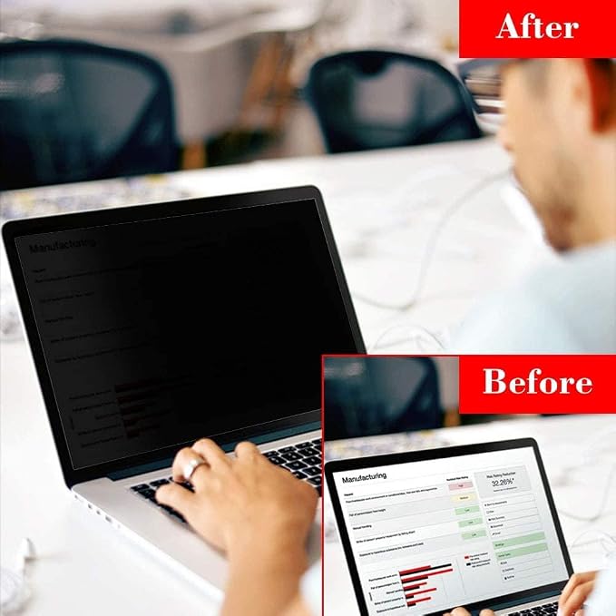 Privacy Screen Filter for HP Envy x360 2-in-1 Laptop (15.6 inch) Model: 15-ey 15-ew 15t-ew 15z-ey 15-ew0023dx 15-ew0013dx 15-ew0797nr 15-ey0013dx 15-ey0023dx 15-ey0000 15z-ey000 15t-ew000
