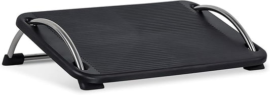 Mount-It! Tilting Footrest Under Desk | Ergonomic Office Foot Rest Adjustable | Computer Desk Foot Support | Large Platform Elevated Office Footrest with Non Slip Platform
