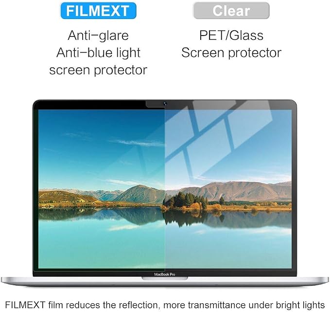 for MacBook Pro Screen Protector 13 inch Anti-Glare Anti-Blue Light Screen Protector Filter, Eye Protection Blue Light Blocking Filter for MacBook Pro 13 inch (2012-2015) Model A1278, A1425, A1502