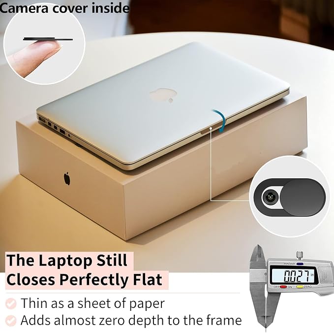 Easy On/Off Magnetic 360° Privacy Screen Filter Compatible with MacBook Air 15.3 inch (2023-2026, M2, M3, M4,M5), Anti Glare Laptop Privacy Screen Shield with Camera Cover - UV block 90%-Model: A3241, A3114, A2941