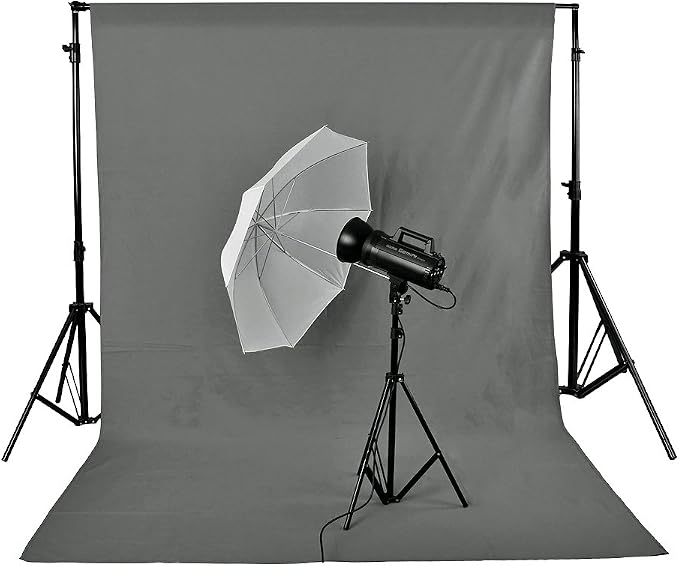 NEEWER 10 x 12FT / 3 x 3.6M PRO Photo Studio premium polyester Collapsible Backdrop Background for Photography, Video and Television (Backdrop Only) - Grey