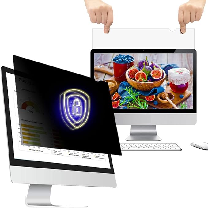 17 Inch 5:4 Desktop Computer Privacy Screen Filter (Does NOT fit 17.3 or 17 Wide Screen) Screen Size - 13.31 inch Width x 10.61 inch Height