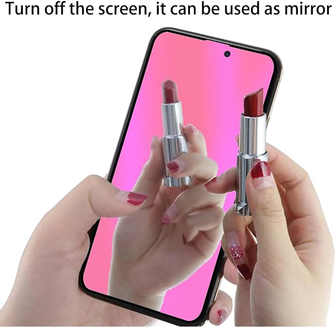 2 Pack Anti-Blue Privacy Tempered Glass for iPhone 16 Pro/iPhone 17 Anti-Spy Screen Protector Film Electroplated Gradient Colorful 6.3 inch