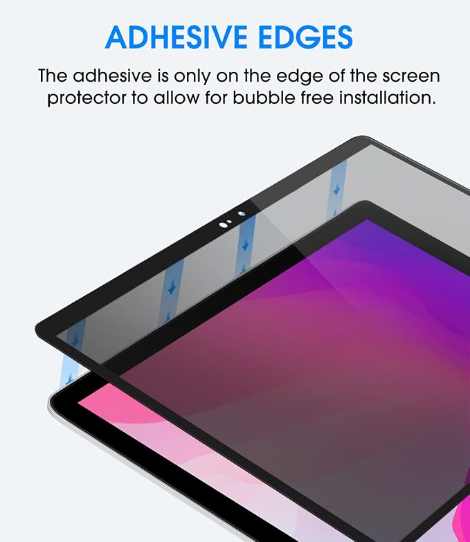 amFilm Designed for MacBook Pro 13 Inch(2016-2022, M1/M2) /MacBook Air 13 Inch(2018-2021, M1) Privacy Glass Screen Protector [Zero Bubbles][9H Hardness][ Anti-Scratch][ Anti-fingerprint]