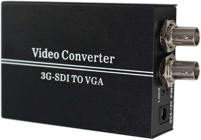SDI to VGA Sdi BNC Video Converter with US Power Adapter