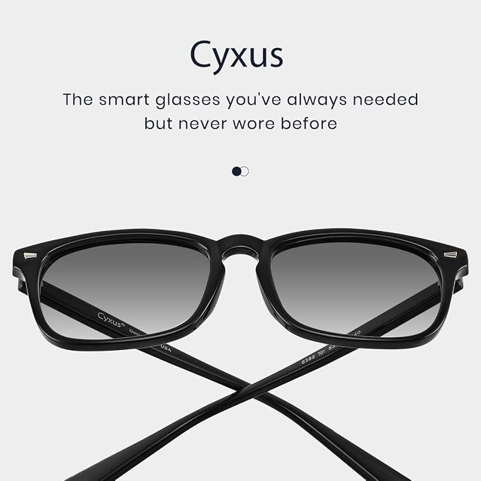 Cyxus Blue Light Glasses Men Women Reduce Eye Strain UV Blocking for Office Work Computer Screen 8082